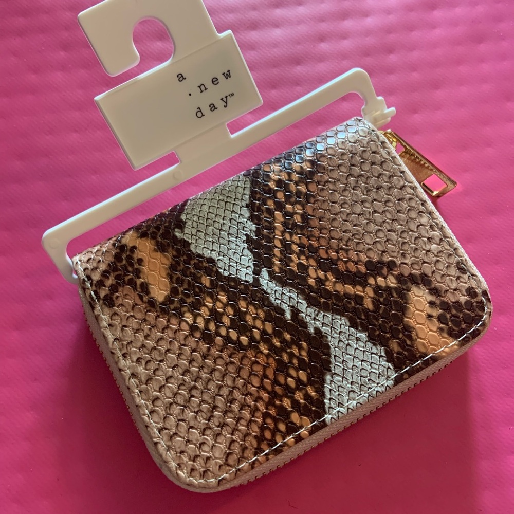 A New Day Snakeskin Print Women’s Wallet Small